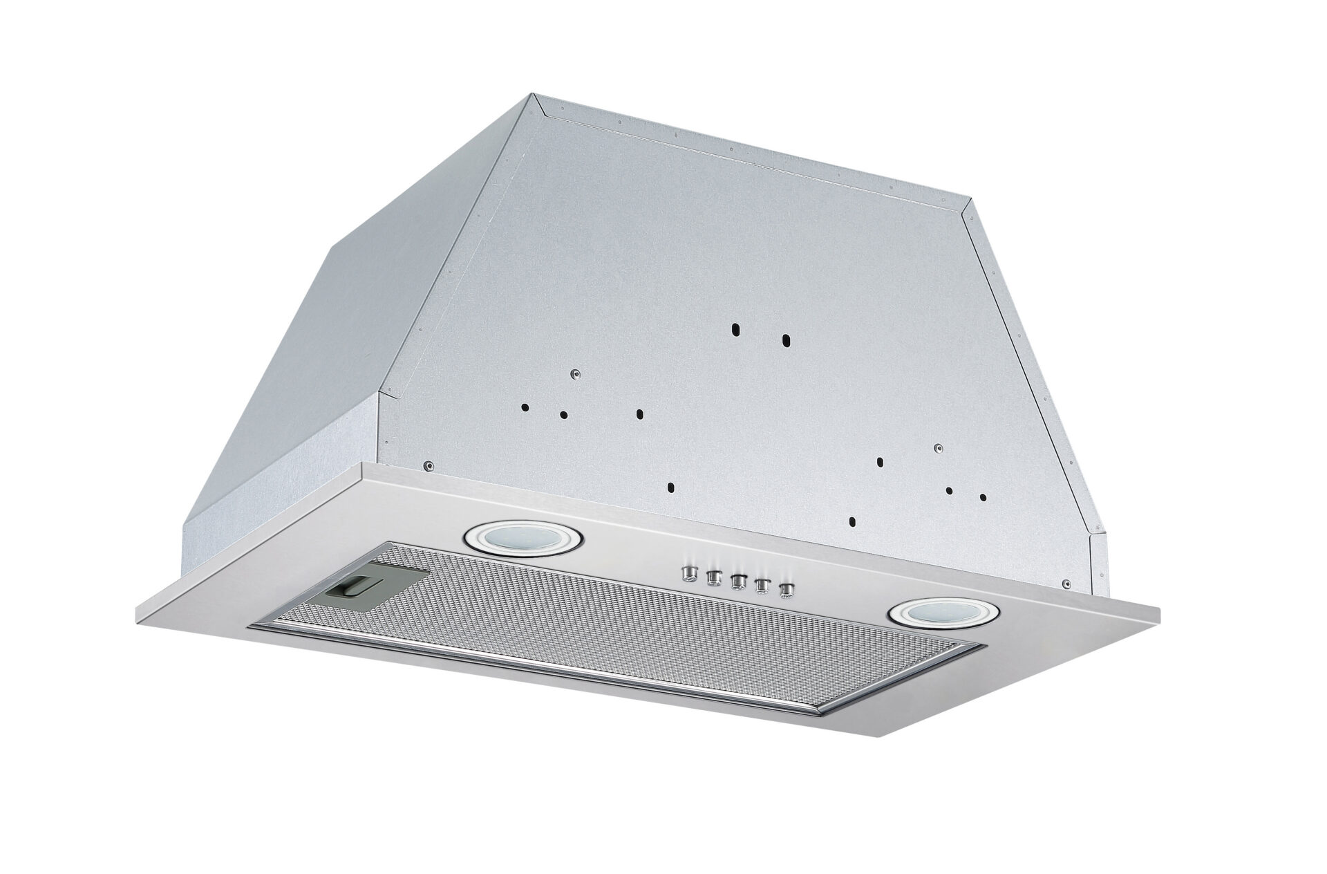 Polo Powerpack Rangehood 52cm 700m3/h max. extraction Stainless Steel with Push Button Control - Image 4