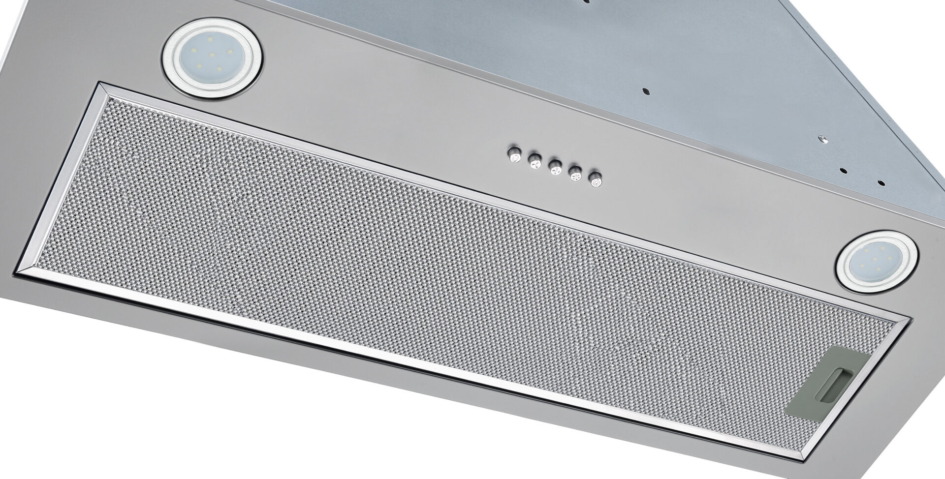 Polo Powerpack Rangehood 90cm 700m3/h max. extraction Stainless Steel with Push Button Control - Image 4